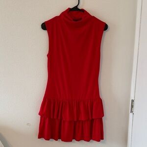 Wild Fable Red Sleeveless Mini Dress